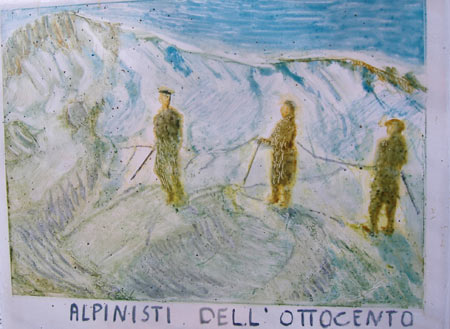 Antonio Padula, Alpinisti dell'ottocento