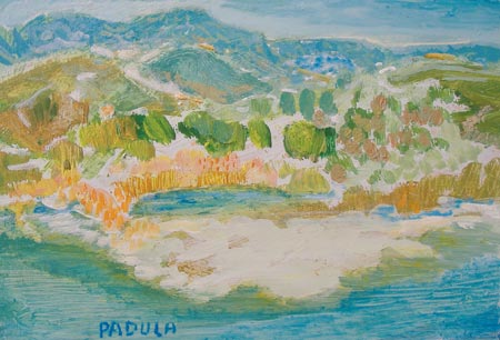 Antonio Padula, a sud di Calvi